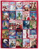 Christmas Movies Blanket, Christmas Movie Album Fleece, Sherpa Blanket - VPL Cozy Plush Fleece Blanket - 60x80