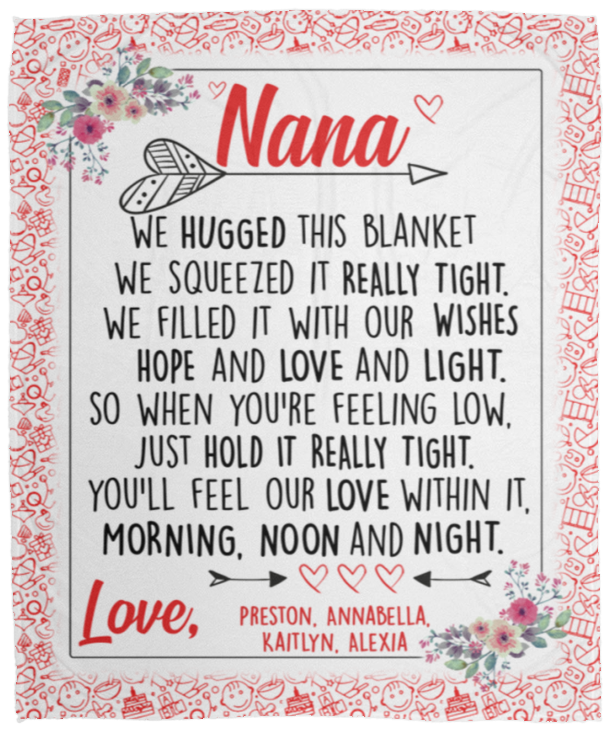 Preston, Annabella, Kaitlyn, Alexia - VPM Cozy Plush Fleece Blanket - 50x60