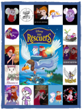 The Rescuers Blanket, The Rescuers Movie Fleece, Sherpa Blanket VPS Cozy Plush Fleece Blanket - 30x40