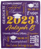 Aaliyah B - VPM Cozy Plush Fleece Blanket - 50x60