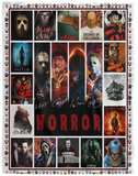 Halloween Movie Horror Character Blanket 60x80 - VPL Cozy Plush Fleece Blanket - 60x80