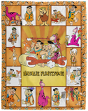 Natalie Flintstone 60x80 VPL Cozy Plush Fleece Blanket - 60x80