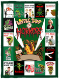 Little Shop Of Horrors Blankets, Horror Movie Printed Fleece, Sherpa Blanket VPS Cozy Plush Fleece Blanket - 30x40