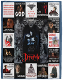 Bram Stoker s Dracula Blankets, Count Dracula Quilt, Fleece Sherpa, Keanu Reeves VPL Cozy Plush Fleece Blanket - 60x80