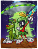 Marvin Blankets, Marvin-Martian Fastness Fleece Sherpa, Marvin Gifts for Lovers VPL Cozy Plush Fleece Blanket - 60x80