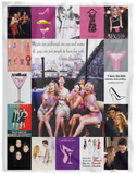 Sex And The City Blanket, Sex And The City TV Series Fleece, Sherpa Blanket Ver4 VPL Cozy Plush Fleece Blanket - 60x80