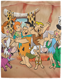 The Flintstones Blanket, The Flintstones Cartoon Movies Fleece, Sherpa Blanket VPL Cozy Plush Fleece Blanket - 60x80