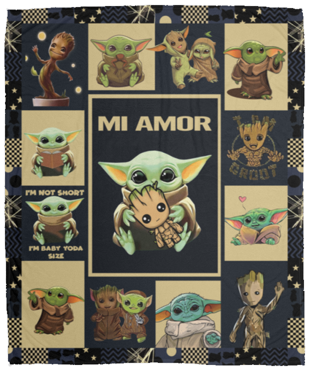 Mi Amor VPM Cozy Plush Fleece Blanket - 50x60