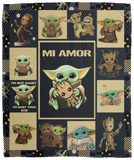 Mi Amor VPM Cozy Plush Fleece Blanket - 50x60