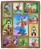 Goofy Blanket, Goofy Cartoon Movie Fleece, Sherpa Blanket VPM Cozy Plush Fleece Blanket - 50x60