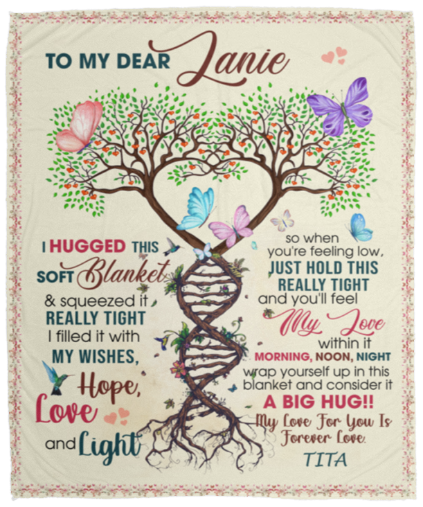 to my dear lanie...love you..tita VPM Cozy Plush Fleece Blanket - 50x60