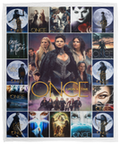 Once Upon A Time Blanket, Once Upon A Time Fleece Sherpa Blanket VPM Cozy Plush Fleece Blanket - 50x60