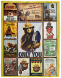Smokey Bear Blanket, Only You Can Prevent Wildfires Fleece, Sherpa Blanket VPL Cozy Plush Fleece Blanket - 60x80