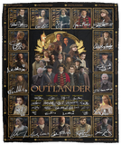 Outlander TV Series Blanket, Outlander Fleece, Sherpa Blanket Jamie Fraser Outlander TV Series Blanket, Outlander Fleece, Sherpa Blanket Jamie Fraser VPM Cozy Plush Fleece Blanket - 50x60