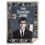 The Twilight Zone Blanket, The Twilight Zone 1959 Fleece, Sherpa Blanket - MSHL Premium Mink Sherpa Blanket 60x80
