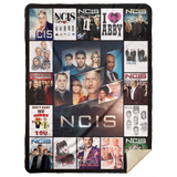 NCIS Gibbs' Rules Blankets, David McCallum Quilt, Fleece Sherpa, NCIS Blankets MSHL Premium Sherpa Blanket 60x80
