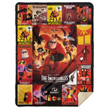 The Incredibles Blanket, The Incredibles Movies Fleece, Sherpa Blanket MSHL Premium Sherpa Blanket 60x80