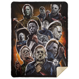 Michael Myers V1 - MSHL Premium Mink Sherpa Blanket 60x80