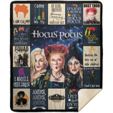 Hocus Pocus V2 - MSHM Premium Mink Sherpa Blanket 50x60