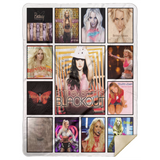Britney Spears Blanket, Pop Princess Fleece, Sherpa Blanket For Fans - MSHL Premium Mink Sherpa Blanket 60x80