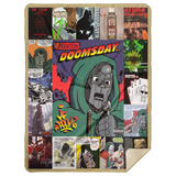Mf Doom Albums Blanket, MF DOOM Fleece, Sherpa Blanket for Fans - MSHL Premium Mink Sherpa Blanket 60x80
