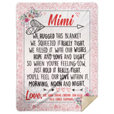 Bob, Shaun, Shayna, Christina, John Allen, Laela, Charlie, Bloomberg - MSHL Premium Mink Sherpa Blanket 60x80