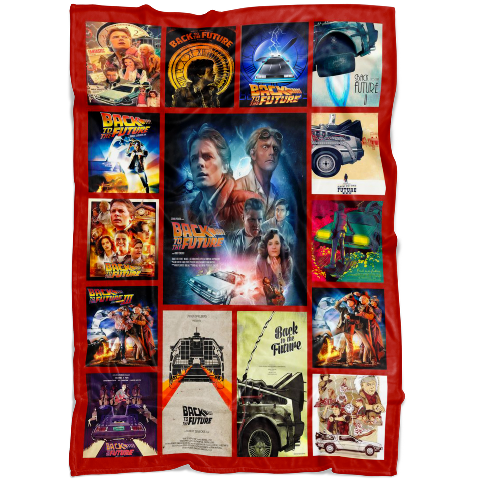 Back To The Future Blanket
