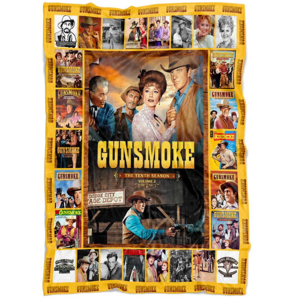 Gunsmoke Blanket Gunsmoke TV Series Blanket