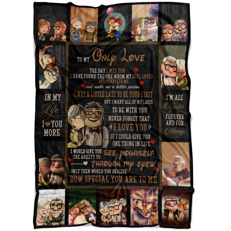I Found The One Whom My Soul Loves Carl and Ellie 3D Quilt