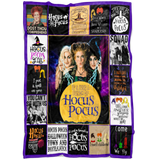 Hocus Pocus Blanket Halloween
