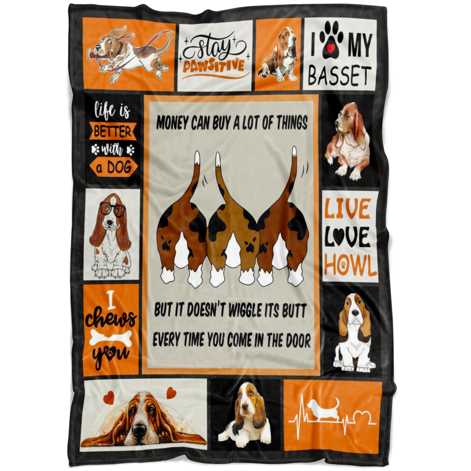 Basset Hound Blanket