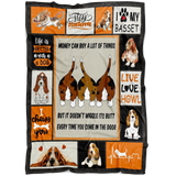 Basset Hound Blanket