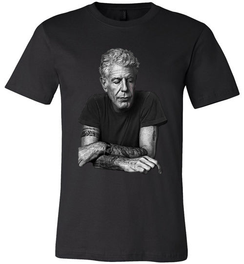 Anthony Bourdain Shirt- No Reservations RIP Legendary Chef Culinary Show Shirt