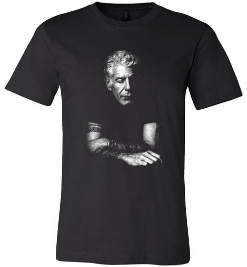 Anthony Bourdain t-Shirt Chef Gift-No Reservations Tank top-Parts Canvas Unisex T-Shirt