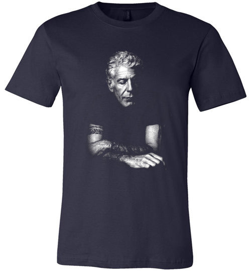 Anthony Bourdain t-Shirt Chef Gift-No Reservations Tank top-Parts Canvas Unisex T-Shirt