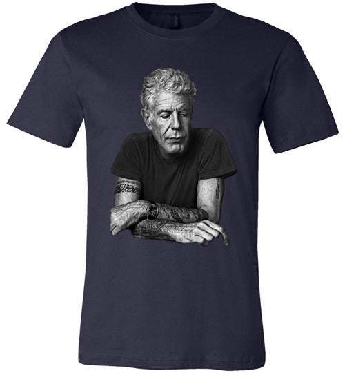 Anthony Bourdain Shirt- No Reservations RIP Legendary Chef Culinary Show Shirt