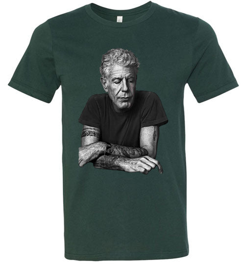 Anthony Bourdain Shirt- No Reservations RIP Legendary Chef Culinary Show Shirt