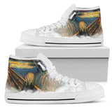 The Scream painting, Custom Made Shoes