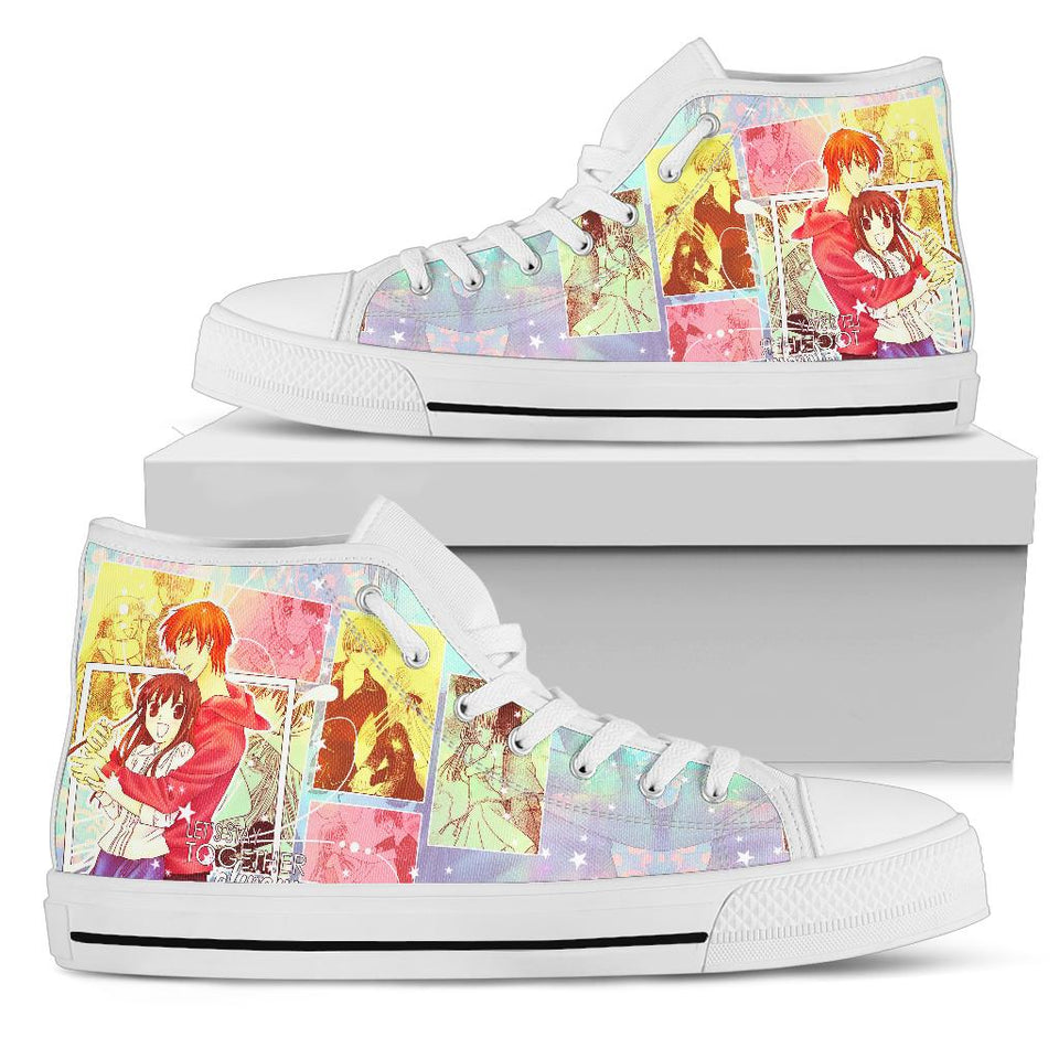 Fruits Basket Tohru Honda Cute Love themed custom shoes