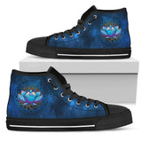 Sun Moon Mandala, Lotus Gold Chakra, Women's Boots