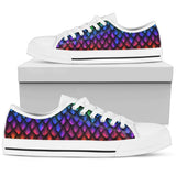 Dragon Scale, Bright Colorful, Vegan Leather, Womens