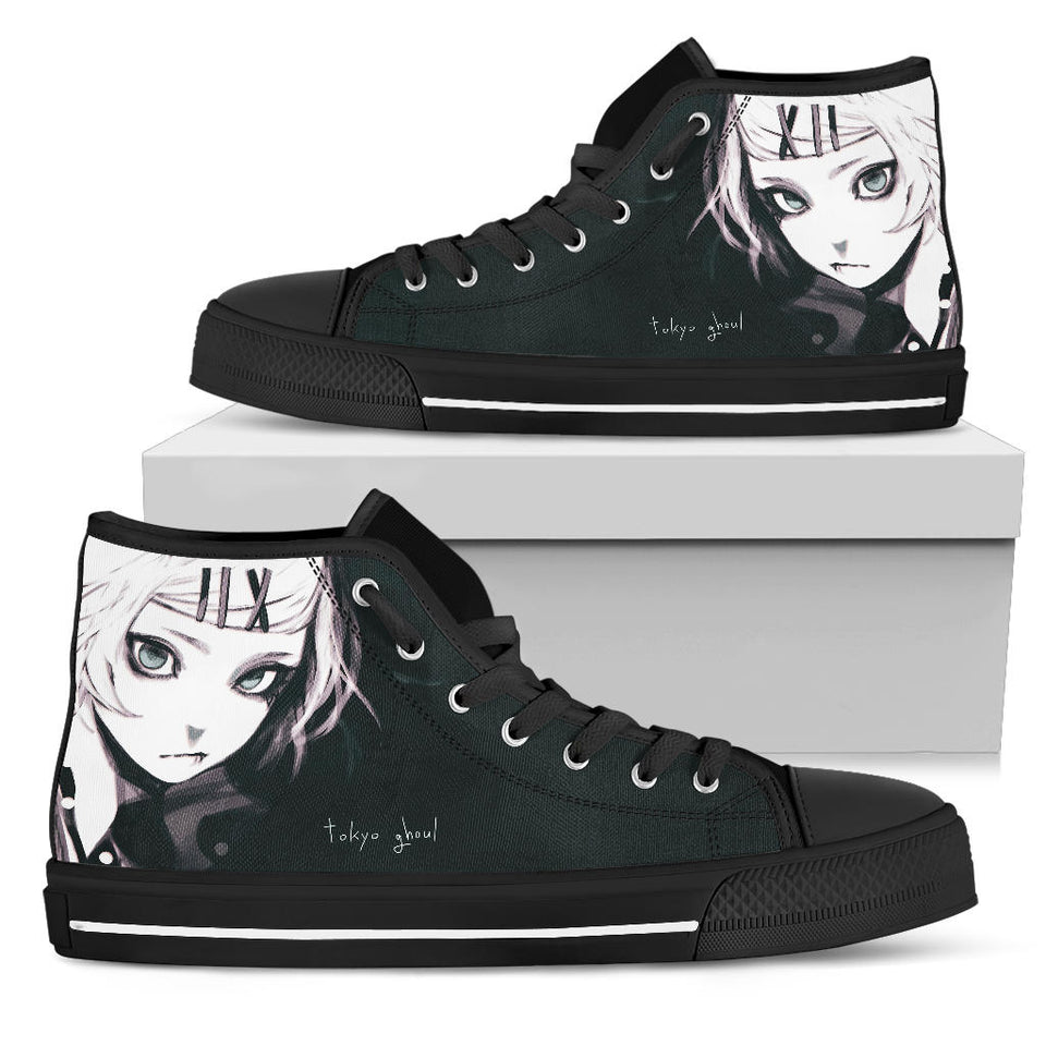 Tokyo Ghoul Juuzo Suzuya Cute Anime Women themed custom shoes