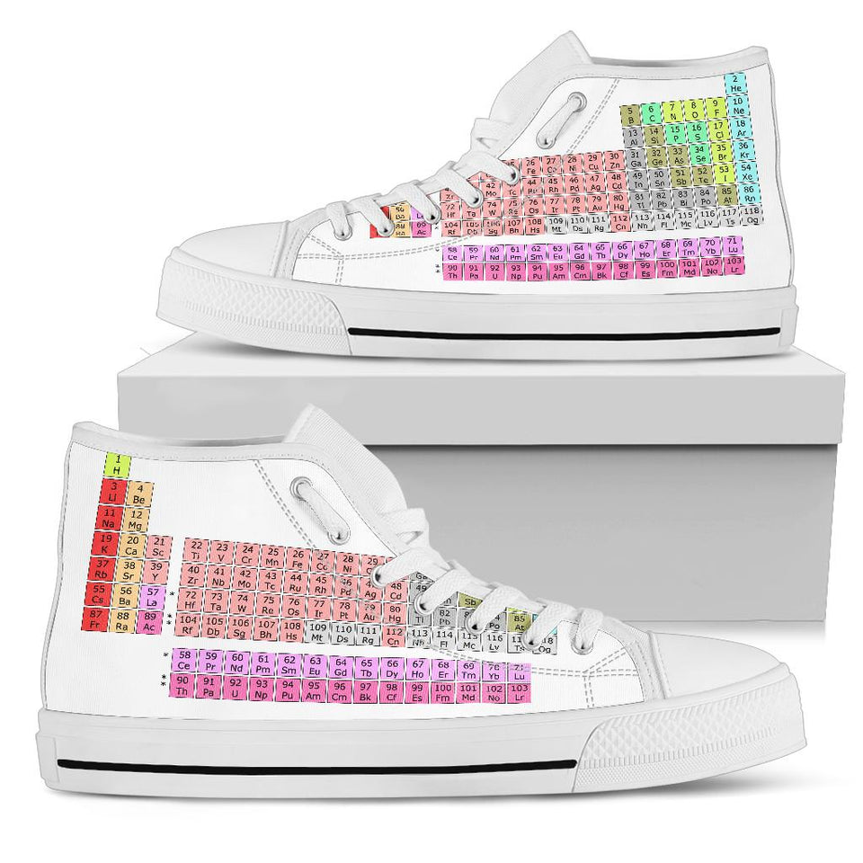 Periodic Table of Elements, Custom Made Shoes