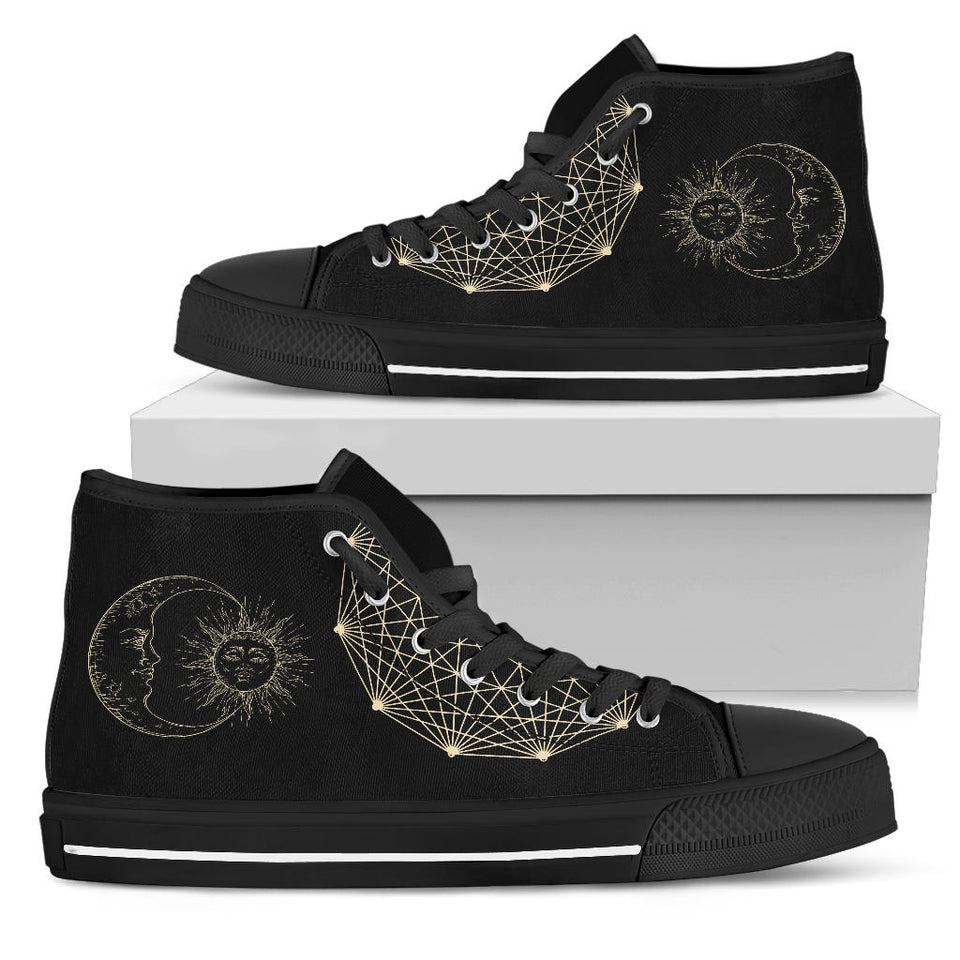 Womens Leather Shoes, Sun Moon Shoes