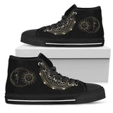 Womens Leather Shoes, Sun Moon Shoes
