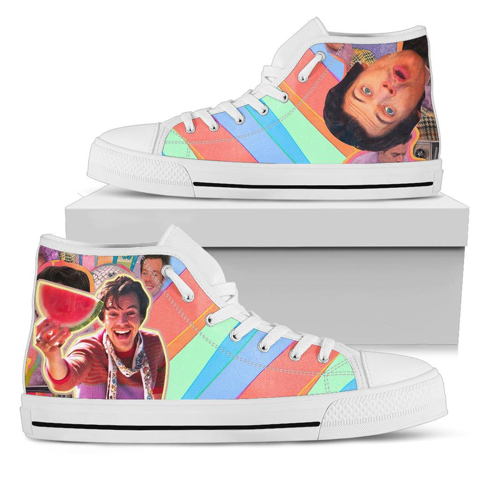 Harry Styles Custom Sneakers, One Direction Custom Shoes