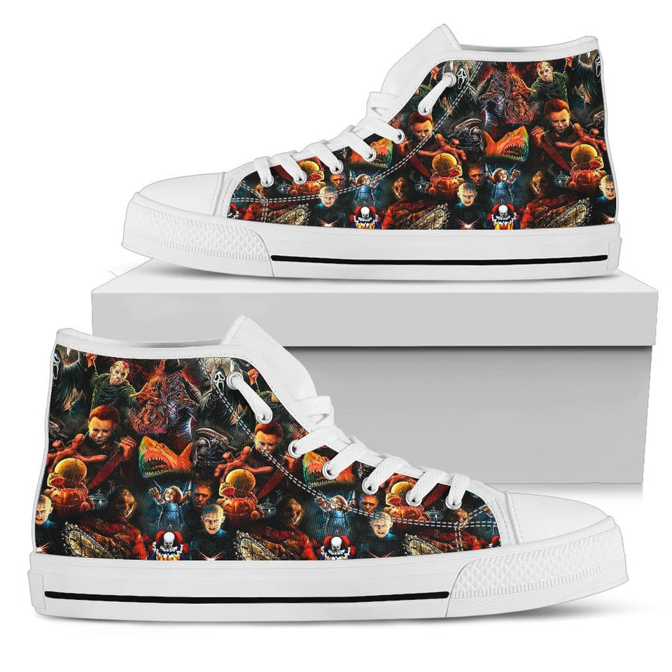 Halloween Villains Custom High Tops