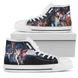 Star Wars High Top Sneaker Star Wars Movies Unisex Men Women Shoes