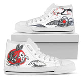 Japanese Koi Fish Hand Painted Shoes