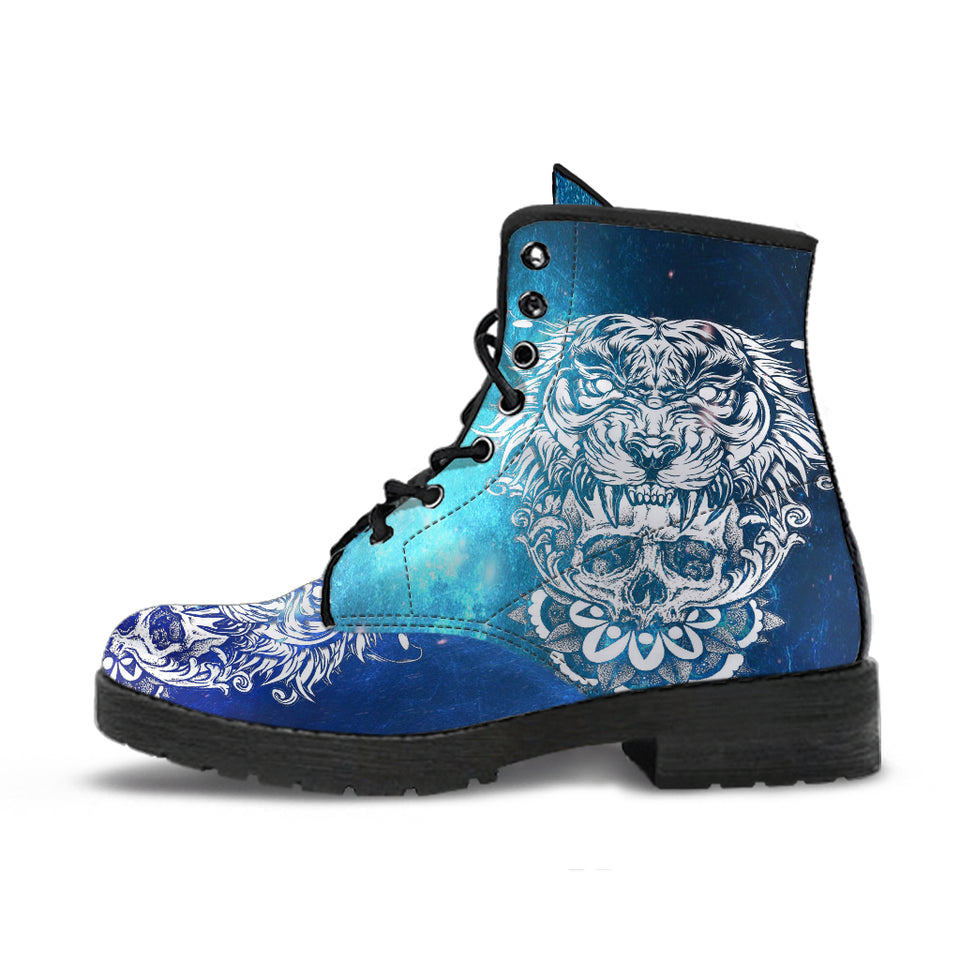 Womens Skull Boots, warrior Womens boot, premium Boots Women, Handcrafted Boots, Winter Boots Women, Womens Rain Boots